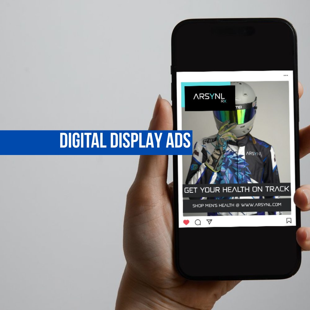 ARSYNL Rx digital display ad on mobile