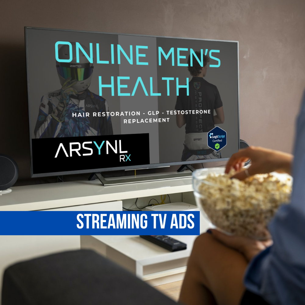 ARSYNL Rx streaming TV ad